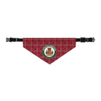Official Greeter bandana collar, size Small, front view